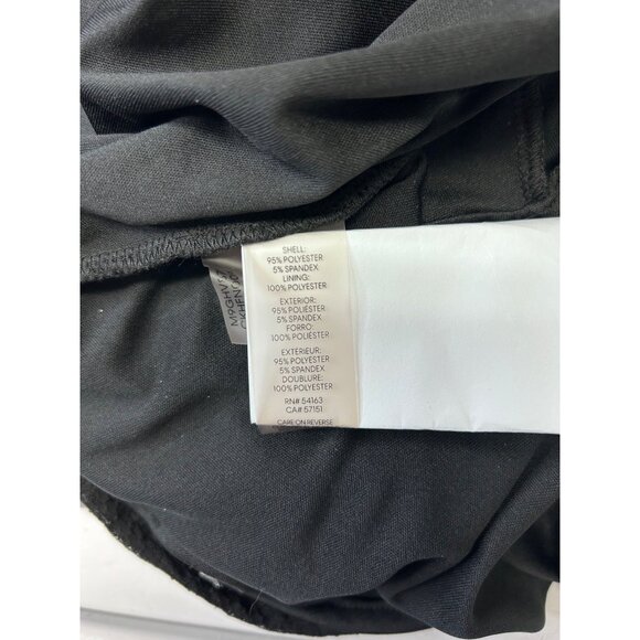 Calvin Klein Women’s 3/4 Sleeve Keyhole Front Sheer Waffle Asymmetric Tunic - Picture 7 of 10